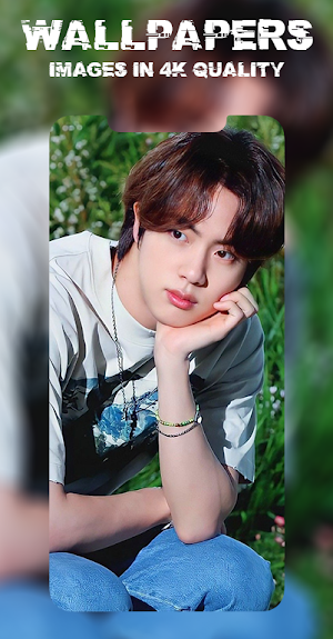 Seok JIN Wallpaper Aesthetic Screenshot 2