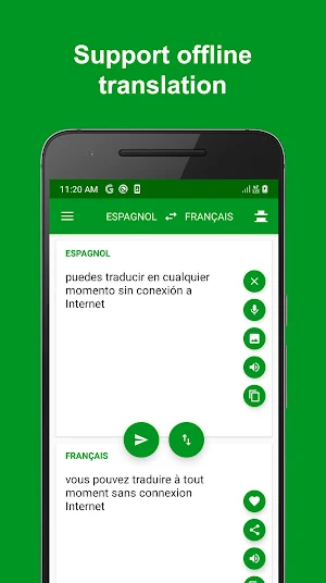 French - Spanish Translator : free & offline Screenshot 1