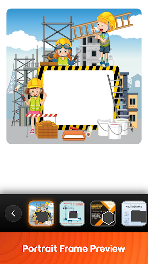 Engineer Photo Frame Editor Screenshot 3