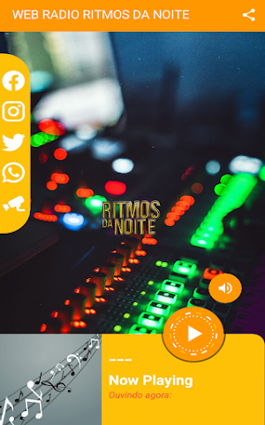 Web Rádio Ritmos da Noite Screenshot 0
