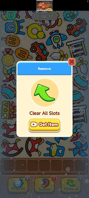 Cute Elimination: Toys Party Screenshot 1