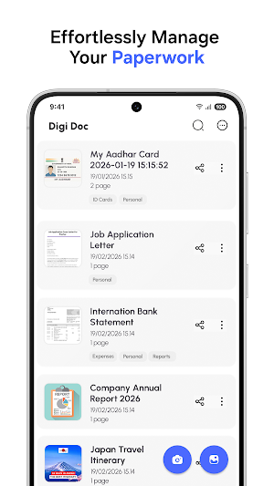 Digi Doc – AI Document Scanner Screenshot 2