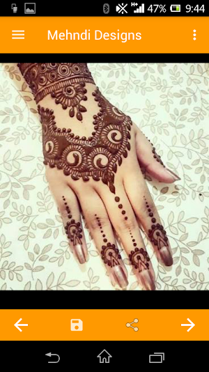 Mehndi Designs Offline Screenshot 2
