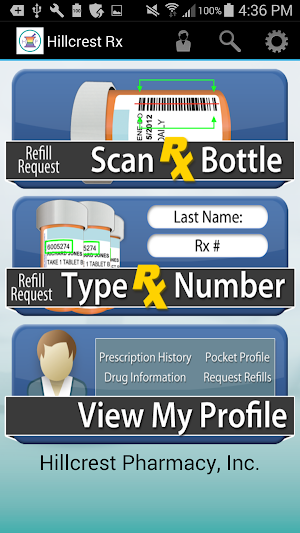 Hillcrest Rx Screenshot 0