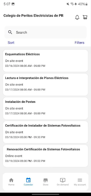 CPEPR Movil Screenshot 2