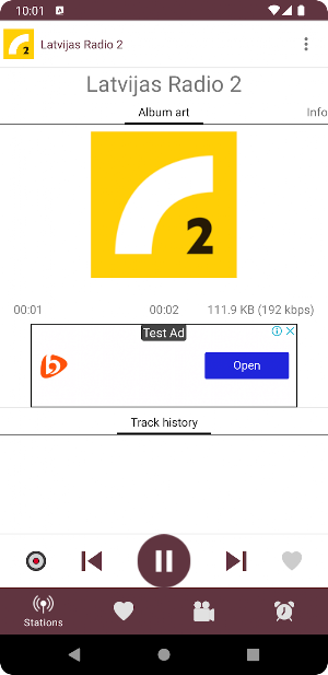 Radio Latvia : Online Stations Screenshot 1