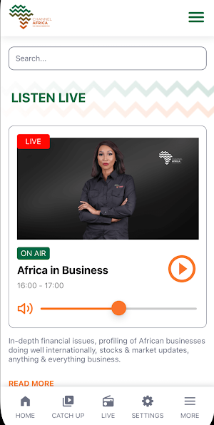 Channel Africa Screenshot 2