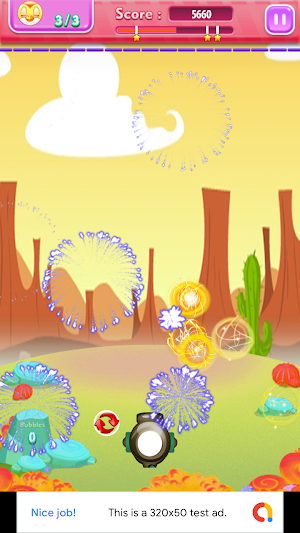 Bubble Birds-Rescue Shootout Screenshot 3