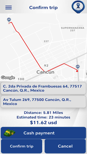 Rideon Customer Screenshot 2