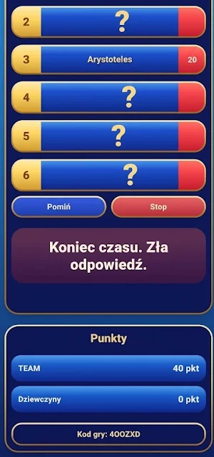 Quiz Party - Rodzinny Quiz Screenshot 2