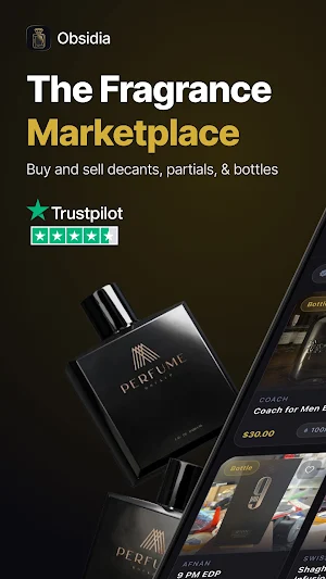 Obsidia: Fragrance Marketplace Screenshot 0
