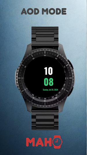 MAHO002 Wear OS Watch Face Screenshot 3