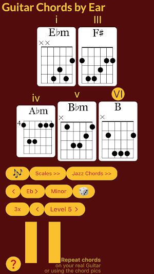 Guitar Chords by Ear Screenshot 3