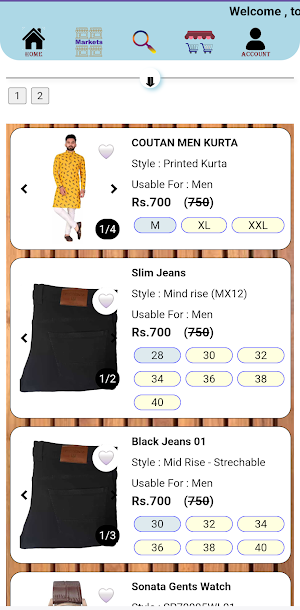My Online Markets Screenshot 1