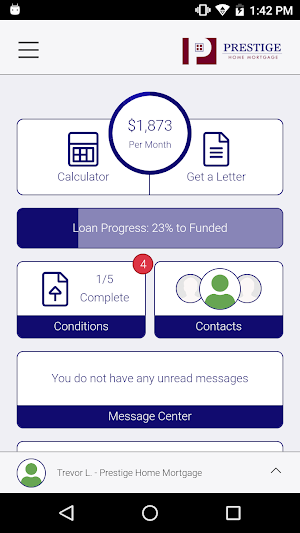 Prestige Home Mortgage Screenshot 1