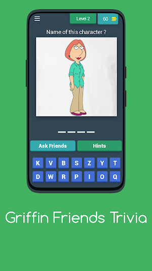 GRIFFIN FRIENDS TRIVIA Screenshot 2