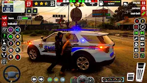 US Police Chase Game Cop Car Screenshot 3