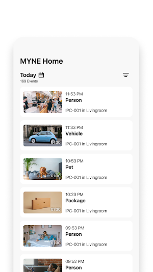 MYNE Security Screenshot 1