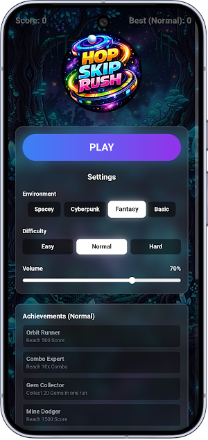 Hop Skip Rush Tap to Jump Screenshot 3