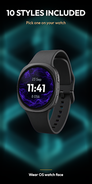Secteur – Wireframe Watch Face Screenshot 1