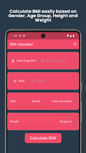 Body Calculator Pro Body Mass Screenshot 3