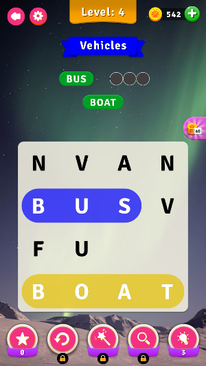 Word Search Puzzle English Screenshot 3
