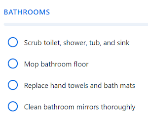 Chores Checklist Screenshot 2