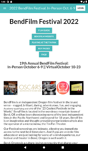 BendFilm Festival 2022 Screenshot 2