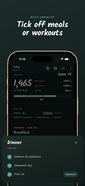 Diet & Workout Tracker: Macro7 Screenshot 1
