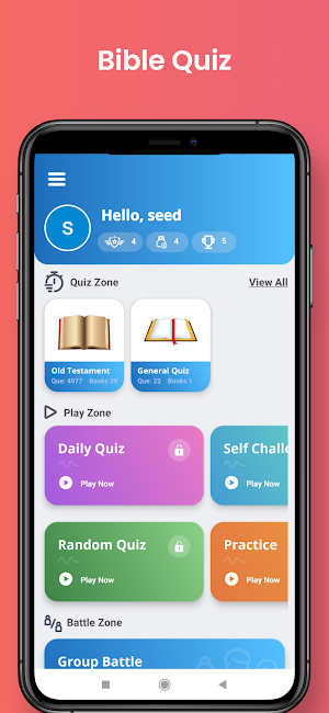 Bible Quiz Pro (By Chapter) Screenshot 0