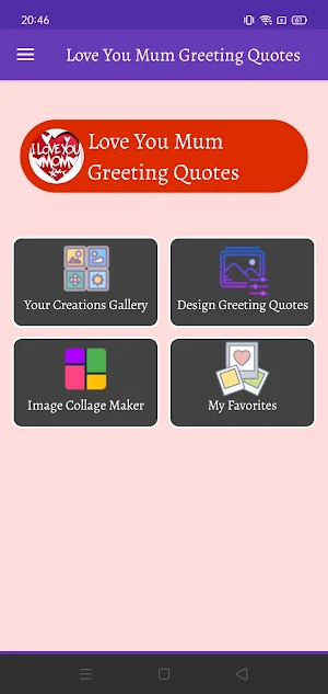 Love You Mum: Quotes & Editor Screenshot 0