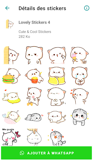 Mochi Cat Stickers - WASticker Screenshot 3