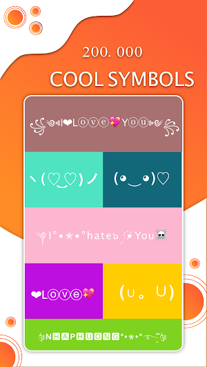 Add Cool Symbols On Photo - Name Art Screenshot 2