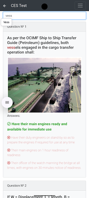 Oil tankers CHaS Management Screenshot 2