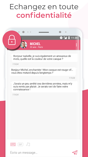 DisonsDemain - Site de rencontre pour les 50+ Screenshot 3