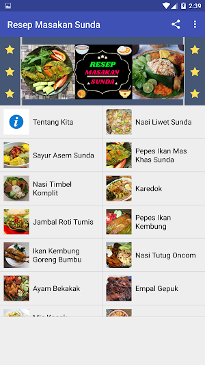 Resep Masakan Sunda Screenshot 1