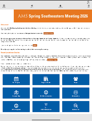 AMS Spring 2026 Southeastern Screenshot 3
