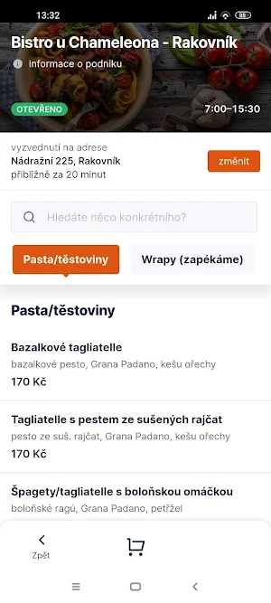 Bistro u Chameleona Screenshot 1