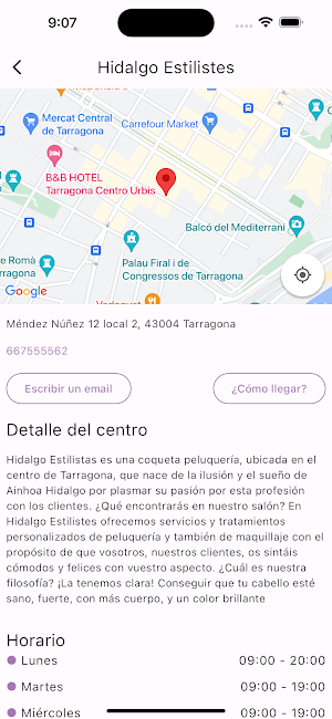 Hidalgo Estilistes Screenshot 1