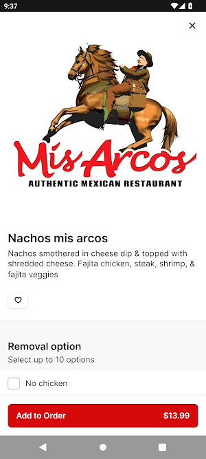 Mis Arcos Mexican Restaurant Screenshot 3