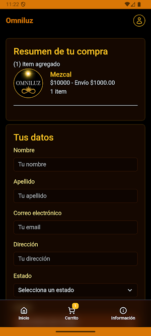 Mezcal Omniluz Screenshot 3