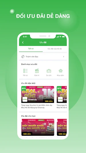 Greenoly - Siêu Thị Vitamin Screenshot 1
