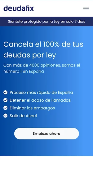 DEUDAFIX Screenshot 1