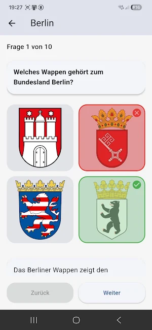 German Citizenship Test Screenshot 2
