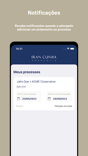 Iran Cunha Advocacia Screenshot 1