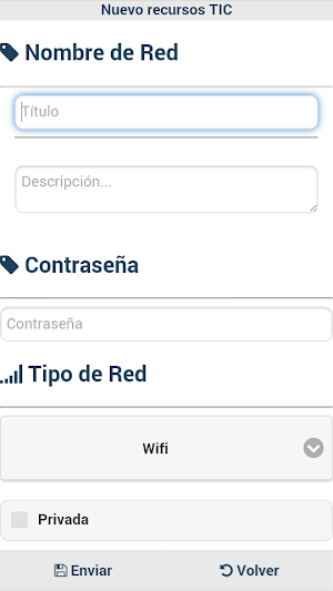 Puntos de acceso a Internet Screenshot 1