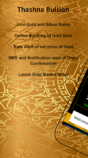 Thashna Bullion - Book Gold Ba Screenshot 0