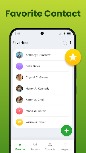 Contacts & Phone Dialer Screenshot 1