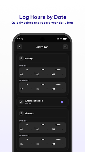 Worklog - OJT Progress Tracker Screenshot 2