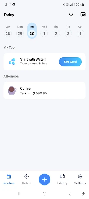 Daily Habit Tracker Screenshot 0